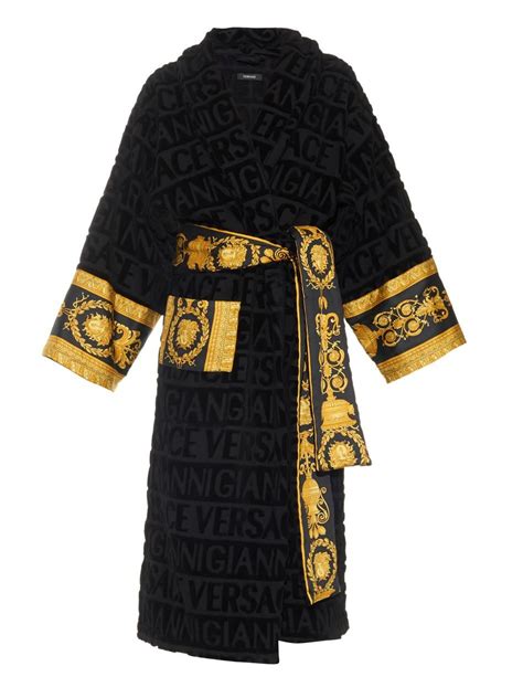 mens versace robe cheap|versace housecoat.